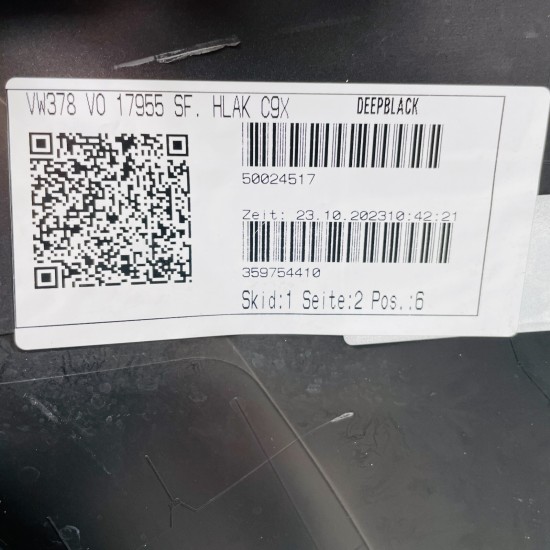 VW Touran Front Bumper Mk2 Highline In Black 2015 – 2020 [aj42]