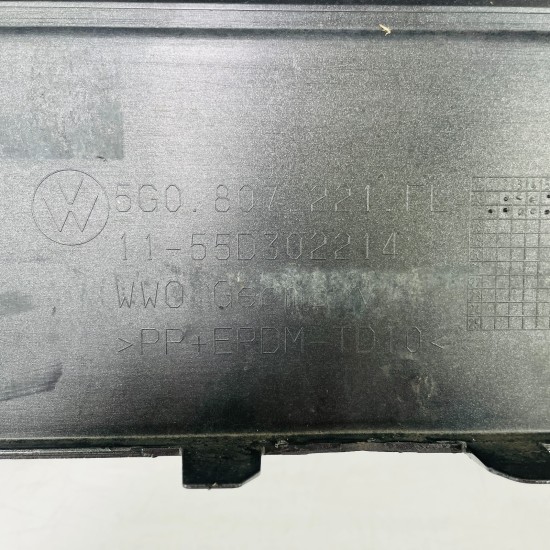 VW Golf Front Bumper Mk7.5 Face Lift Se Genuine Grey 5g0807221fl | 2017 – 2020