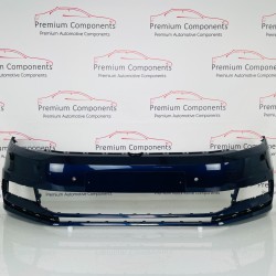 VW Touran Front Bumper Genuine Blue Mk2 Highline 5ta807221 | 2015–2020 [at109]