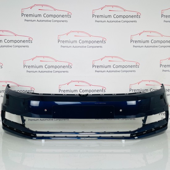VW Touran Front Bumper Genuine Blue Mk2 Highline 5ta807221 | 2015–2020 [at109]