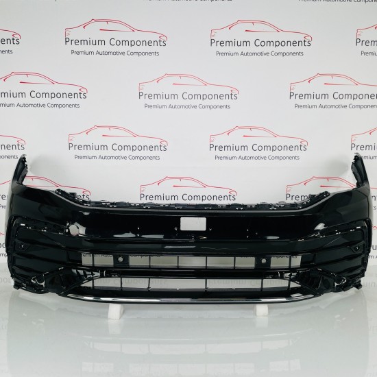 VW Tiguan Front Bumper R Line Mk2 Genuine Black 5na807221d | 2021 – 2023 [at112]