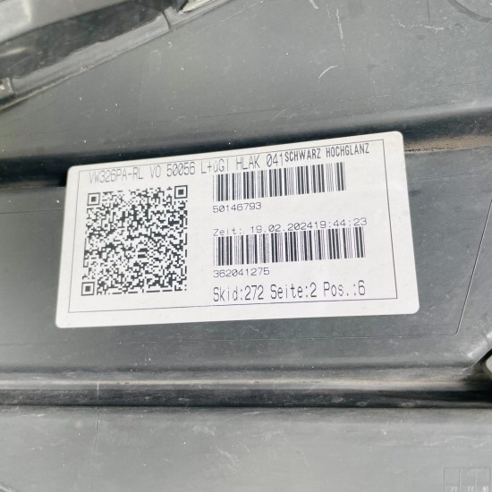 VW Tiguan Front Bumper R Line Mk2 Genuine Black 5na807221d | 2021 – 2023 [at112]