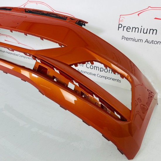 VW Polo Front Bumper Genuine Orange Mk6 Se 2g0807221 | 2017-2022 [at115]