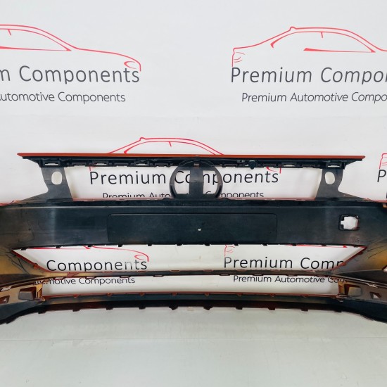 VW Polo Front Bumper Genuine Orange Mk6 Se 2g0807221 | 2017-2022 [at115]