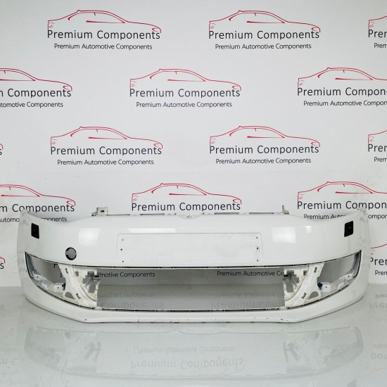 VW Polo Front Bumper 6r Mk5 Hatchback Genuine White 6r0807221 | 2009-2017 [aw29]
