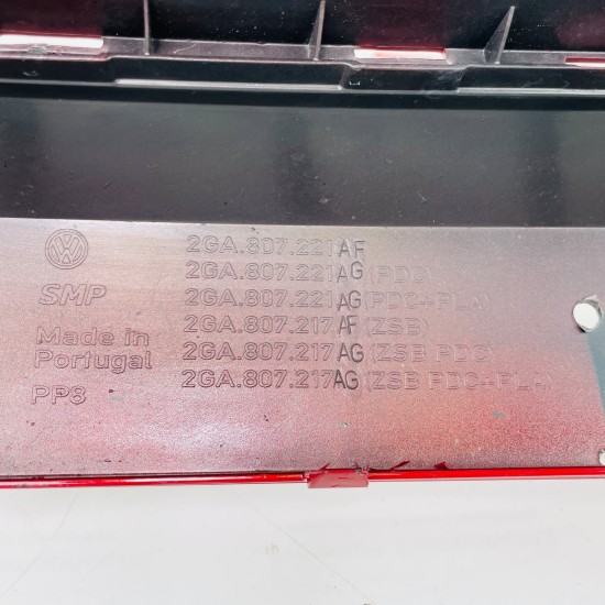 VW T Roc Front Bumper Genuine Red With Tow Eye Cap 2017 – 2022 [an97]