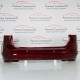 VW Golf Sv Sportsvan Rear Bumper Genuine Red -no Reapairs - 2017 - 2021 [ak40]