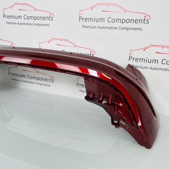 VW Golf Sv Sportsvan Rear Bumper Genuine Red -no Reapairs - 2017 - 2021 [ak40]