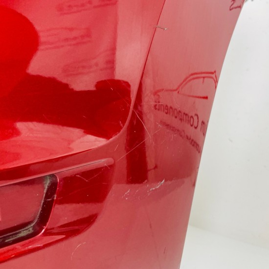 VW Golf Sv Sportsvan Rear Bumper Genuine Red -no Reapairs - 2017 - 2021 [ak40]