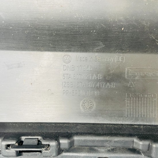 VW Touran Rear Bumper Genuine Grey 5ta807421a-b | 2015–2020 [ak126]