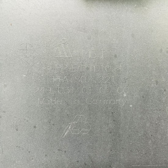 Volkswagen Id4 Id.4 Front Bumper Genuine Grey Life 11a807221 | 2020-2025 [aw86]