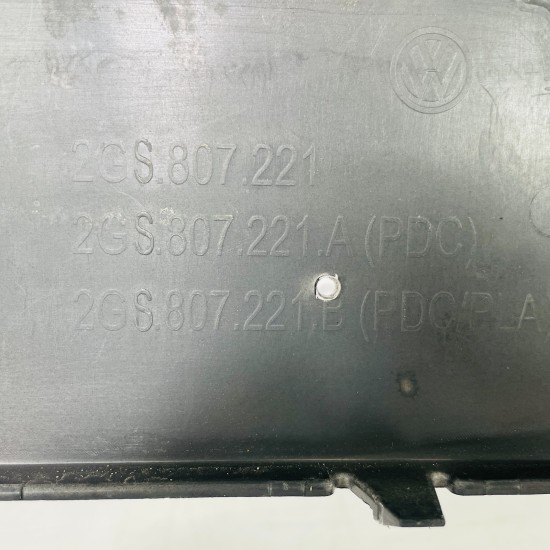 VW Polo Front Bumper Mk6 Se Genuine Black With Pdc 2gs807221 | 2017-2022 [Ba3]