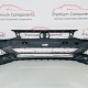 VW Polo Front Bumper Mk6 Se Genuine Black With Pdc 2gs807221 | 2017-2022 [Ba3]