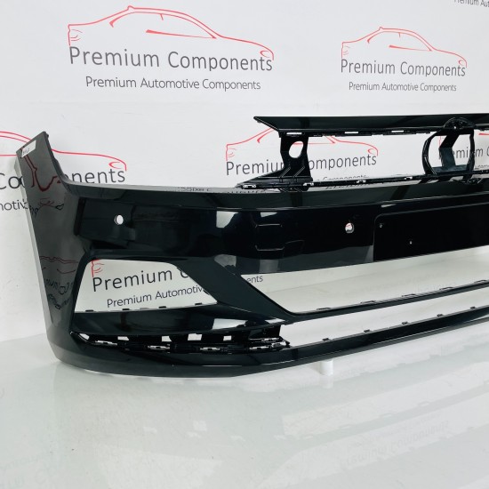 VW Polo Front Bumper Mk6 Se With Pdc Genuine Black 2gs807221 | 2017-2022 [Ba2]
