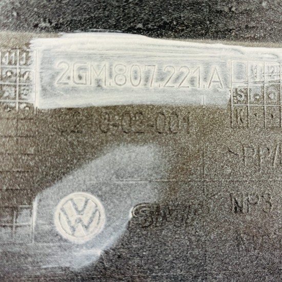 VW T-cross Front Bumper Genuine White 2gm807221a | 2020 – 2024 [at88]