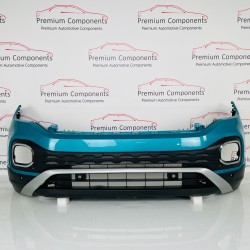 VW T-cross Front Bumper Genuine Blue 2gm807221a | 2020 – 2024 [at97]