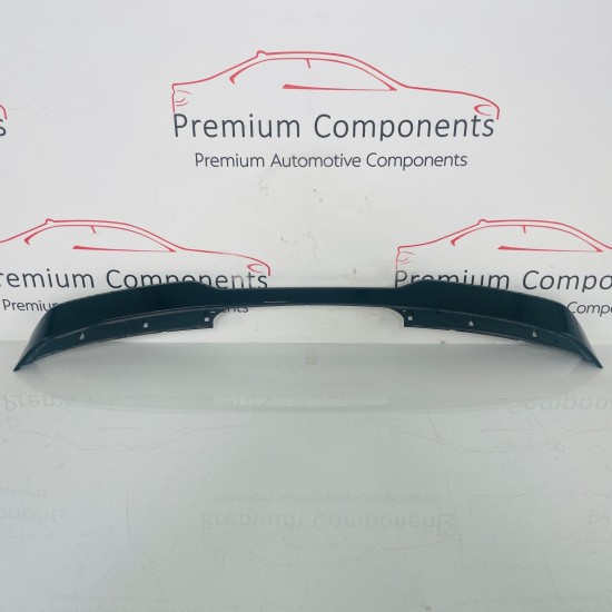 VW Polo Boot Lid Spoiler Mk6 Black R-line Gti Wing Genuine 2017 - 2022 [za6]