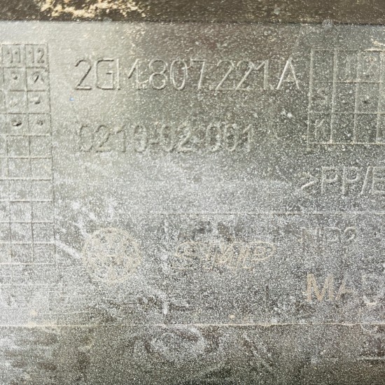 VW T-cross Front Bumper R Line Se Genuine Grey 2gm807221a | 2020–2024 [Ba20]