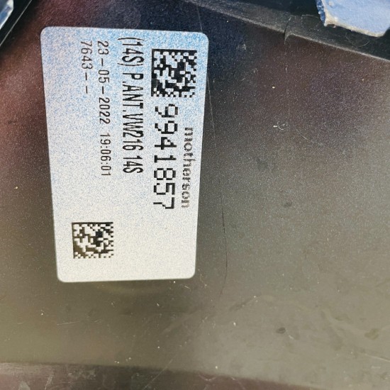 Volkswagen T-cross Front Bumper Se Genuine Blue 2gm807221a | 2020–2024 [Ba18]