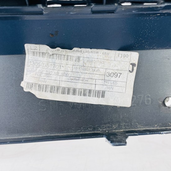 VW T Roc Front Bumper With Pdc Genuine Blue 2ga807221af | 2017–2022 [Ba15]