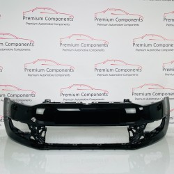 VW Polo Front Bumper Mk5 6r Genuine Black 6r0807221 | 2009-2014 [Ba12]