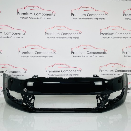 VW Polo Front Bumper Mk5 6r Genuine Black 6r0807221 | 2009-2014 [Ba12]