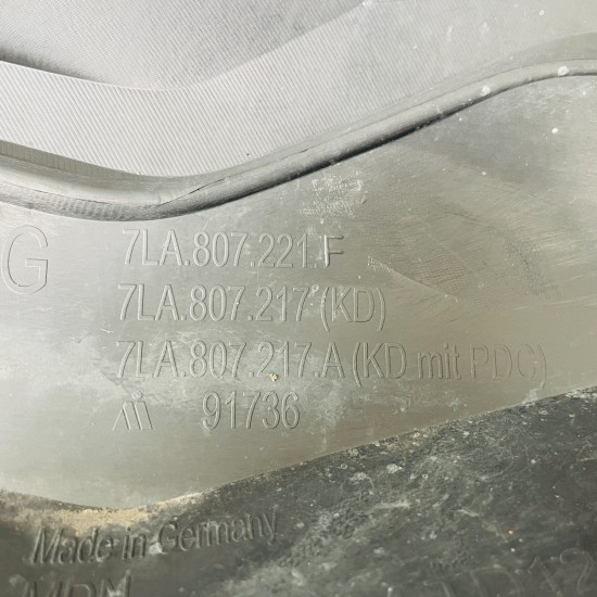 VW Transporter Front Bumper T6.1 Genuine 7la807221f | 2020-2023 [au21]