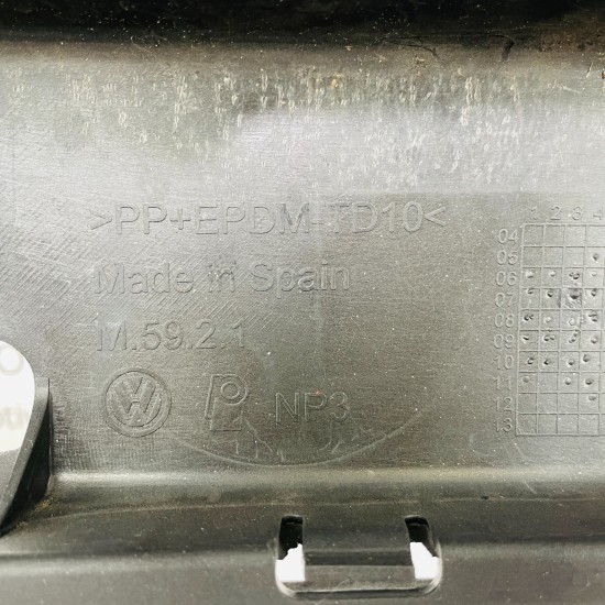 VW Eos Front Bumper Genuine Black Zsb-1q0807217 | 2006-2011 [au44]