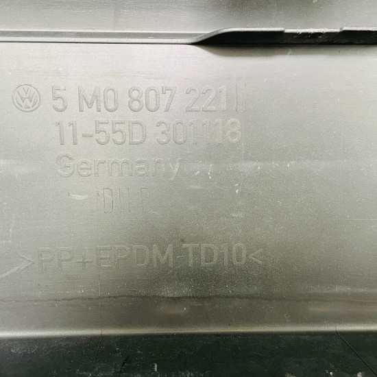 VW Golf Plus Front Bumper Se Facelift Genuine Blue 5m0807221n | 2009-2014 [Ba28]