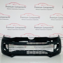 VW Up Front Bumper Genuine Black With Grill Trim 1s0807221f | 2017-2021 [Ba36]