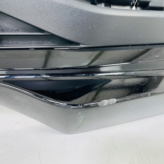 VW Up Front Bumper Genuine Black With Grill Trim 1s0807221f | 2017-2021 [Ba36]