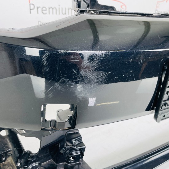 VW Polo Front Bumper Pdc & Jets Genuine Black 6c0807221 | 2014 - 2017 [Ba35]