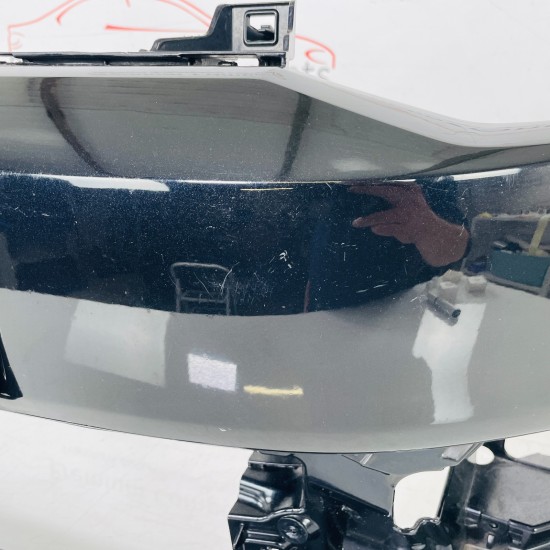 VW Polo Front Bumper Pdc & Jets Genuine Black 6c0807221 | 2014 - 2017 [Ba35]