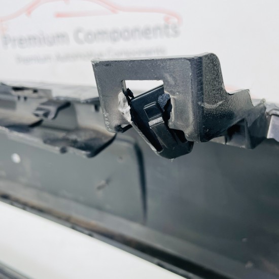 VW Polo Front Bumper Pdc & Jets Genuine Black 6c0807221 | 2014 - 2017 [Ba35]