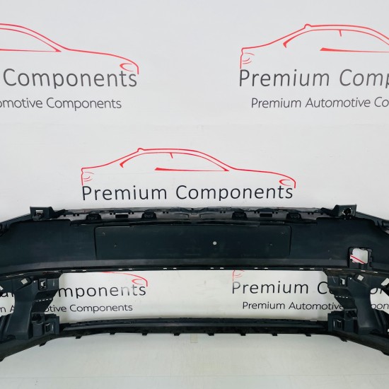 VW Polo Front Bumper Pdc & Jets Genuine Black 6c0807221 | 2014 - 2017 [Ba35]