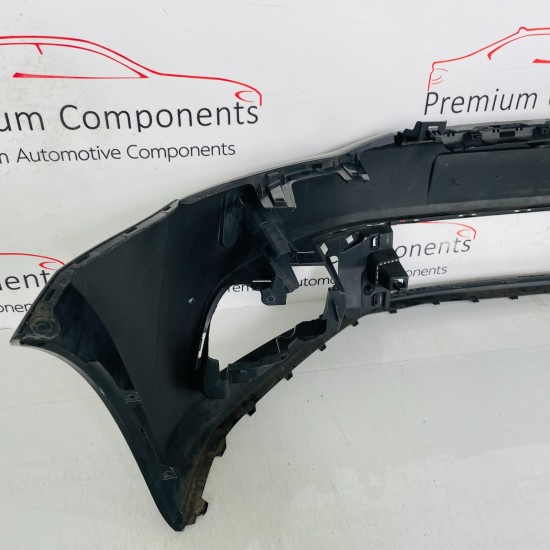 VW Polo Front Bumper Pdc & Jets Genuine Black 6c0807221 | 2014 - 2017 [Ba35]