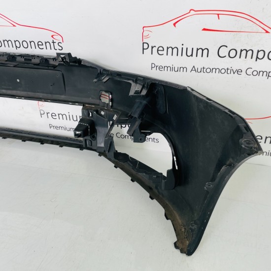 VW Polo Front Bumper Pdc & Jets Genuine Black 6c0807221 | 2014 - 2017 [Ba35]