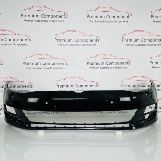 VW Golf Front Bumper Mk7 Se With Pdc Genuine Black 5g0807221 | 2013–2017 [Ba34]