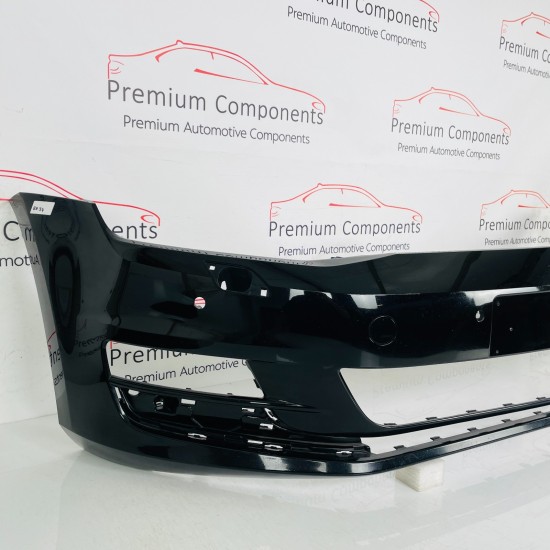 VW Golf Front Bumper Mk7 Se With Pdc Genuine Black 5g0807221 | 2013–2017 [Ba34]