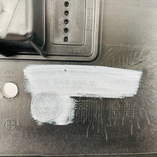 VW Tiguan Front Bumper Mk2 R Line Genuine Silver 5na807221 | 2016–2020 [Ba33]