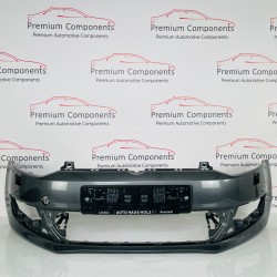 VW Polo Front Bumper Mk5 6r Genuine Grey 6r0807221 | 2009-2014 [Ba41]