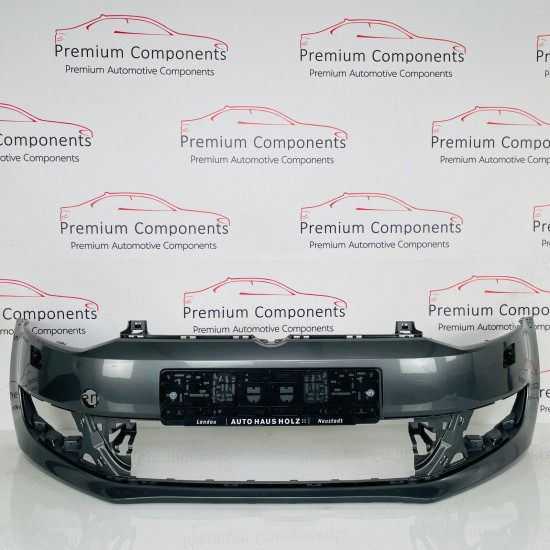 VW Polo Front Bumper Mk5 6r Genuine Grey 6r0807221 | 2009-2014 [Ba41]
