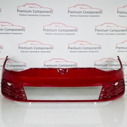 VW Golf Front Bumper Mk8 Se Genuine Red 5h0807221j | 2020-2023 [Ba44]