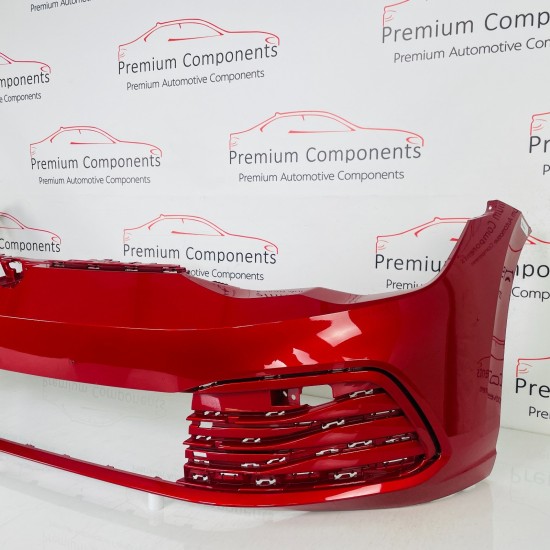 VW Golf Front Bumper Mk8 Se Genuine Red 5h0807221j | 2020-2023 [Ba44]