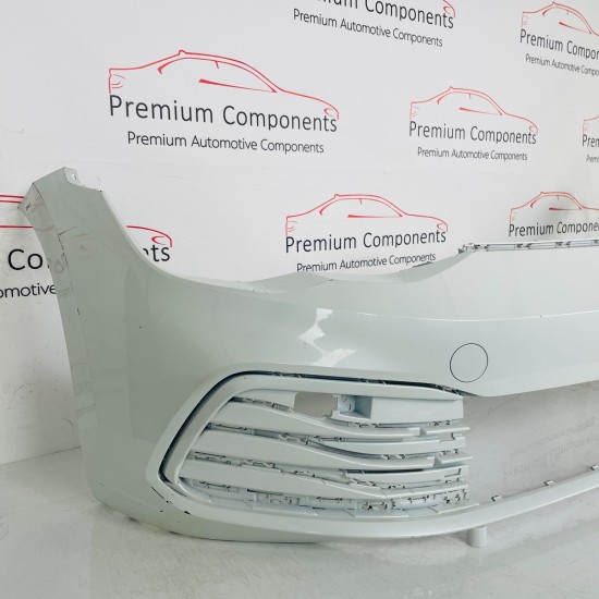 VW Golf Front Bumper Mk8 Se Genuine White 5h0807221j | 2020-2023 [Ba43]