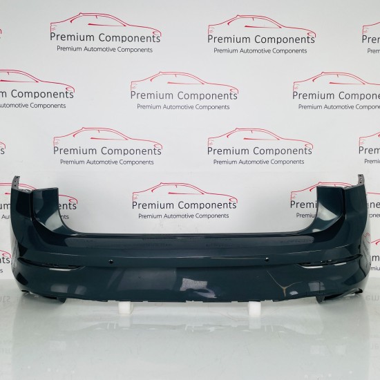 VW Golf Rear Bumper Mk8 Se Genuine Hatchback Grey 5h6807421 | 2020-2024 [Ba39]