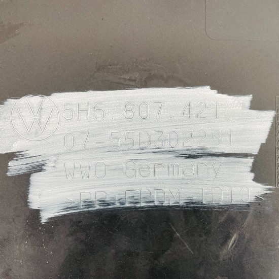 VW Golf Rear Bumper Mk8 Se Genuine Hatchback Grey 5h6807421 | 2020-2024 [Ba39]