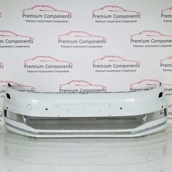VW Touran Front Bumper Mk2 Highline Genuine White 5ta807221al | 2015-2020 [Ba46]