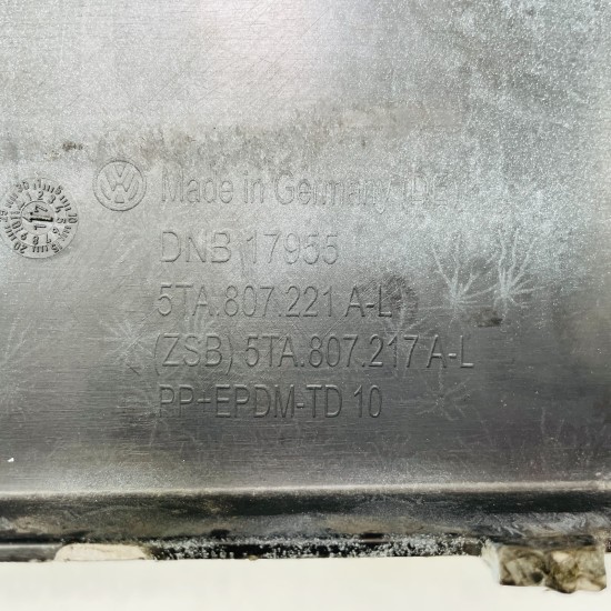 VW Touran Front Bumper Mk2 Highline Genuine White 5ta807221al | 2015-2020 [Ba46]