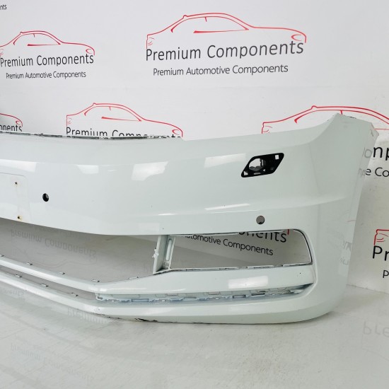 VW Touran Front Bumper Mk2 Highline Genuine White 5ta807221al | 2015-2020 [Ba46]